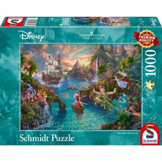 Puzzle 1000 peças Schmidt Spiele Disney Peter Pan