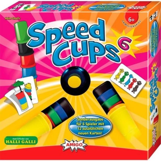Jeu de société Speed Cups 6 Amigo 2-6 joueurs 15 min