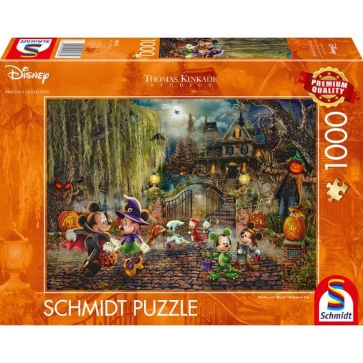 Puzzle Schmidt Spiele 58033 1000 piezas Thomas Kinkade Studios Disney Dreams Collection