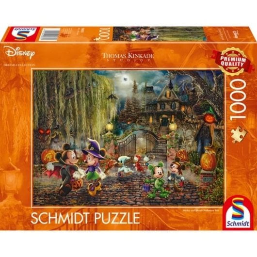 Puzzle Schmidt Spiele 58033 1000 piezas Thomas Kinkade Studios Disney Dreams Collection