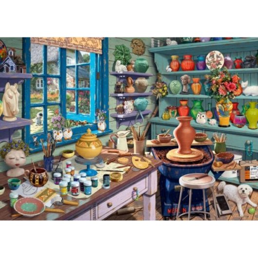 Puzzle 1000 pièces Schmidt Spiele Secret Puzzles Steve Read, artistique, anti-reflet