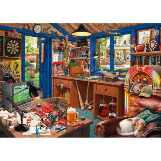 Puzzle 1000 pièces Schmidt Spiele Arte Taller del Padre Steve Read