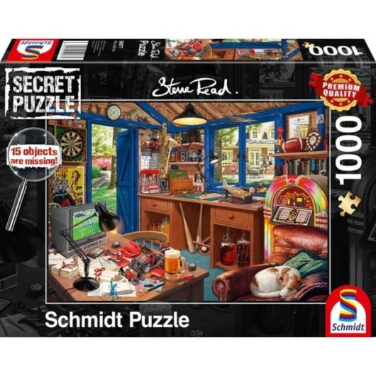 Puzzle 1000 pièces Schmidt Spiele Arte Taller del Padre Steve Read
