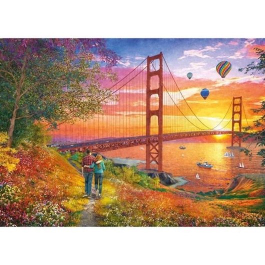 Puzzle Schmidt Spiele 2000 pièces Pont Golden Gate