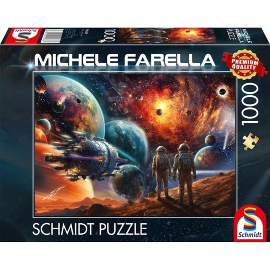 Puzzle 1000 pièces Schmidt Spiele Michele Farella Esplendor Cosmique