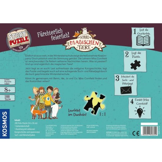 Puzzle Kosmos Die Schule der magischen Tiere 200 pièces