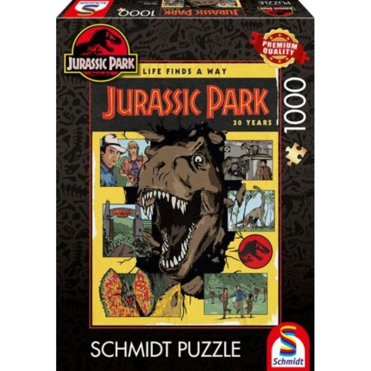 Puzzle 1000 pièces Schmidt Spiele Jurassic Park 49,3 x 69,3 cm