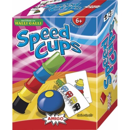 Jeu de Cartes Amigo Vasos Rápidos Destreza Famille 2-4 Joueurs