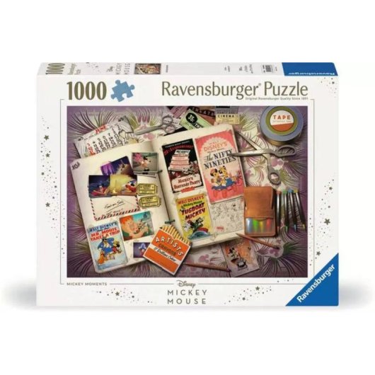 Puzzle 1000 pièces Ravensburger Mickey Moments 1940