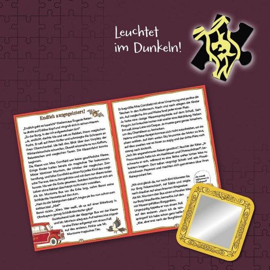 Puzzle 200 pièces Kosmos Die Schule der magischen Tiere idéal pour enfants et adolescents