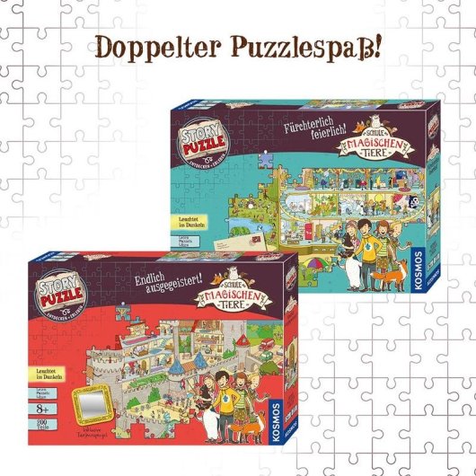 Puzzle 200 pièces Kosmos Die Schule der magischen Tiere idéal pour enfants et adolescents
