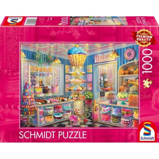 Puzzle Schmidt Spiele 1000 pièces Boulangerie colorée