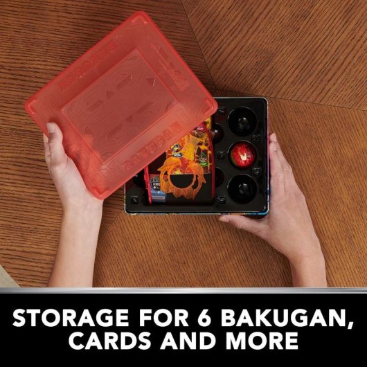 Estuche Bakugan Baku-tin avec Special Attack Mantid, figure d'action et jeu