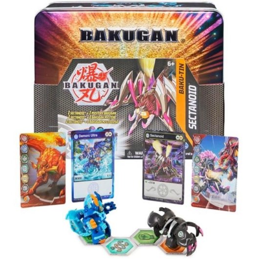 Bakugan Baku-Tin Sectanoid Custodia da Collezione