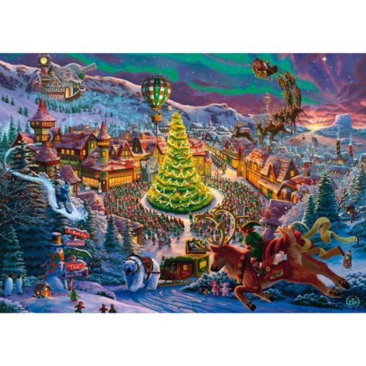 Puzzle 1000 pièces Schmidt Spiele Navidad Zac Kinkade