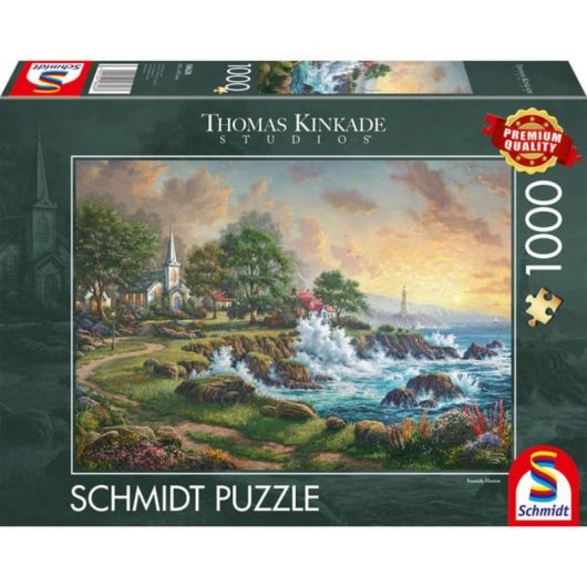 Puzzle 1000 pièces Schmidt Spiele Thomas Kinkade Studios Paysage, qualité premium