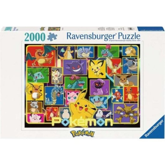 Puzzle Ravensburger 2000 piezas Pokémon luminosos