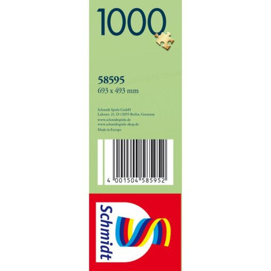 Puzzle Schmidt Spiele 1000 pièces Flore et faune 12 ans