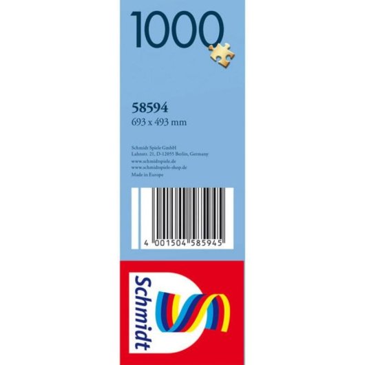 Puzzle Schmidt Spiele 1000 pièces Sous-marin 12 ans
