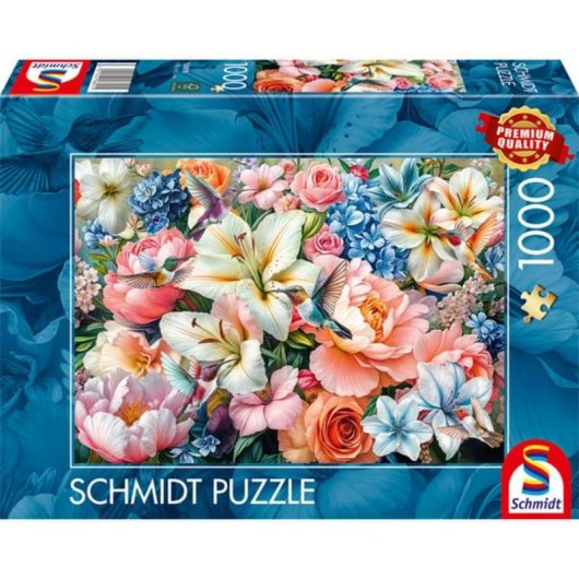 Puzzle 1000 pièces Schmidt Spiele Flora