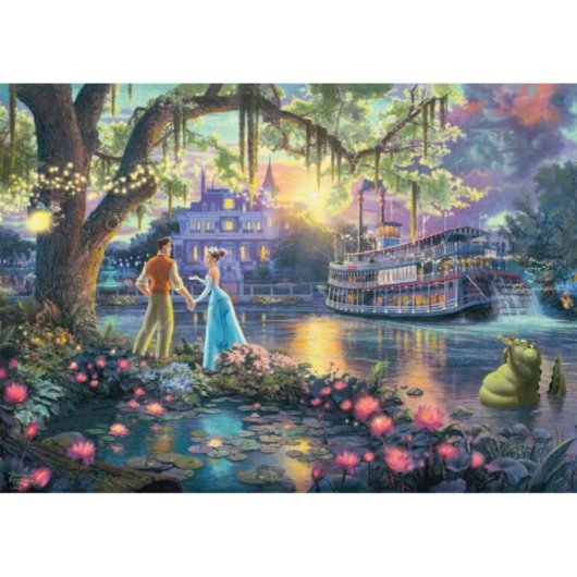 Puzzle 1000 pièces Schmidt Spiele Disney Dreams Collection La Princesse et la Grenouille