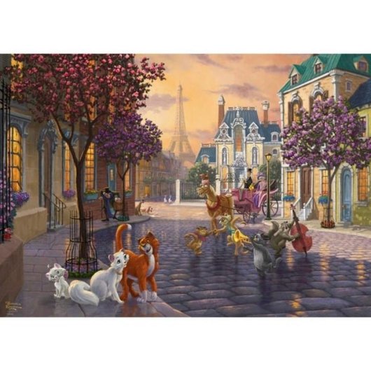 Puzzle Schmidt Spiele Disney The Aristocats 1000 peças
