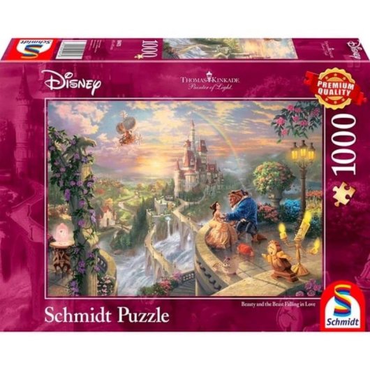 Puzzle 1000 pièces Schmidt Spiele La Belle et la Bête Disney Dreams Collection
