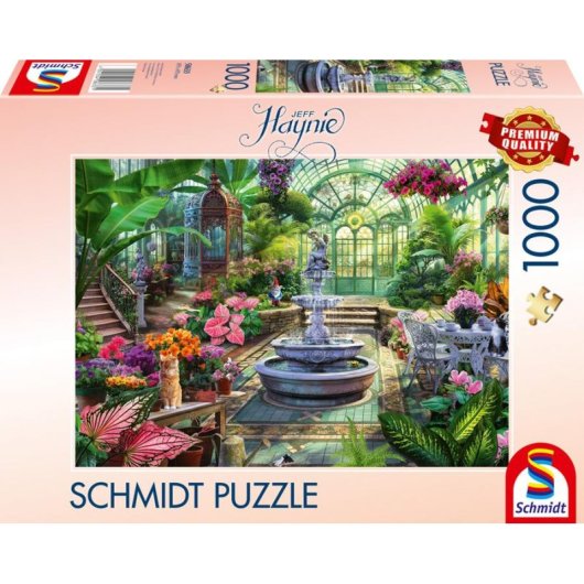 Puzzle 1000 pièces Schmidt Spiele Invernadero victoriano Jeff Haynie
