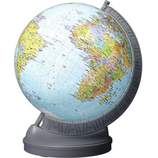 Puzzle 3D Ravensburger Globo con luce 540 pezzi