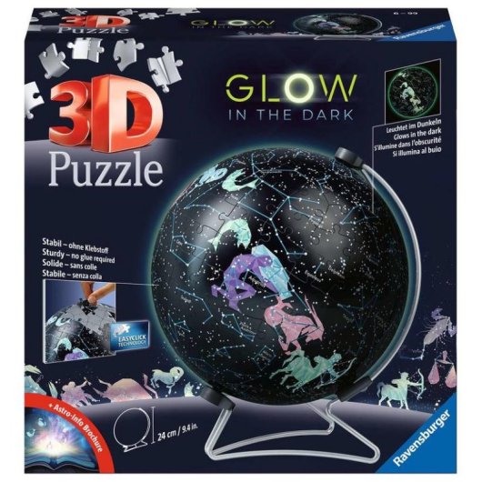 Puzzle 3D Ravensburger Globe Étoilé 180 pièces