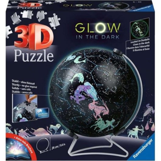 Puzzle 3D Ravensburger Globe Étoilé 180 pièces