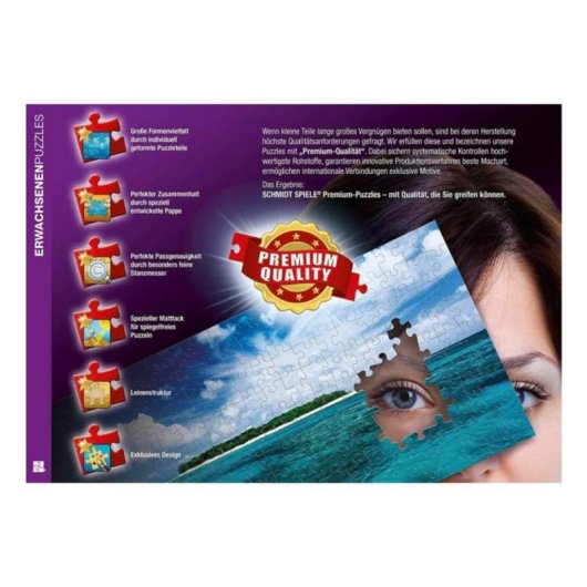 Puzzle 1000 pièces Schmidt Spiele Thomas Kinkade Superman