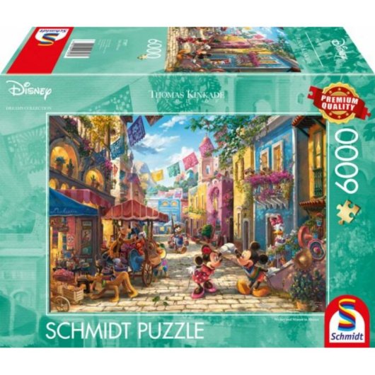Puzzle 6000 pièces Schmidt Spiele Disney Dreams Collection Mickey et Minnie
