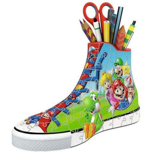 Puzzle 3D Ravensburger Zapatilla Super Mario 108 pezzi