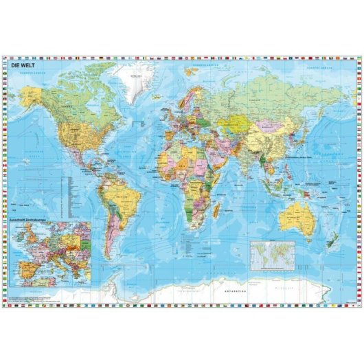 Puzzle Schmidt Spiele 1500 peças Mapas