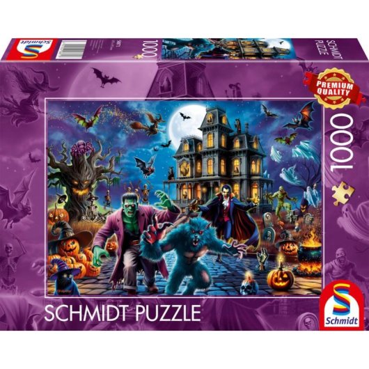 Puzzle Schmidt Spiele 1000 pièces Noël d'Halloween