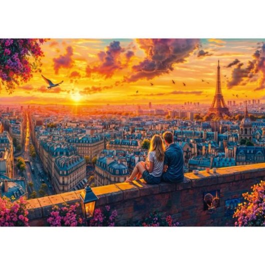 Puzzle 1000 pièces Schmidt Spiele Panorama de Paris