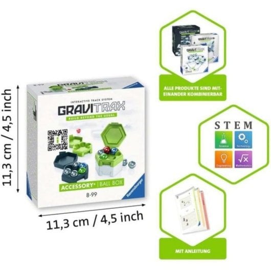 Caja de Bolas GraviTrax Ravensburger Accesorio Ferrocarril Multicolor
