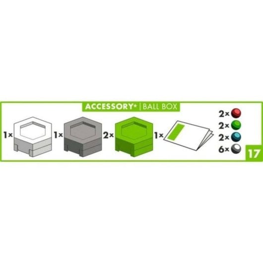 Caja de Bolas GraviTrax Ravensburger Accesorio Ferrocarril Multicolor