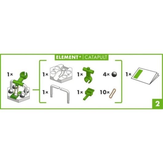Jogo de mesa Ravensburger GraviTrax Elemento Catapulta