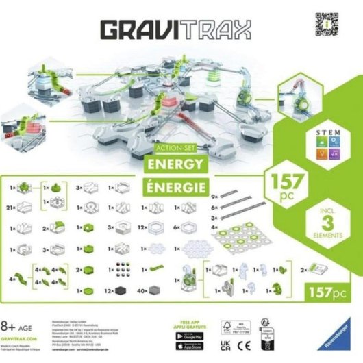 Set Ferroviario Modulare GraviTrax Energy Ravensburger
