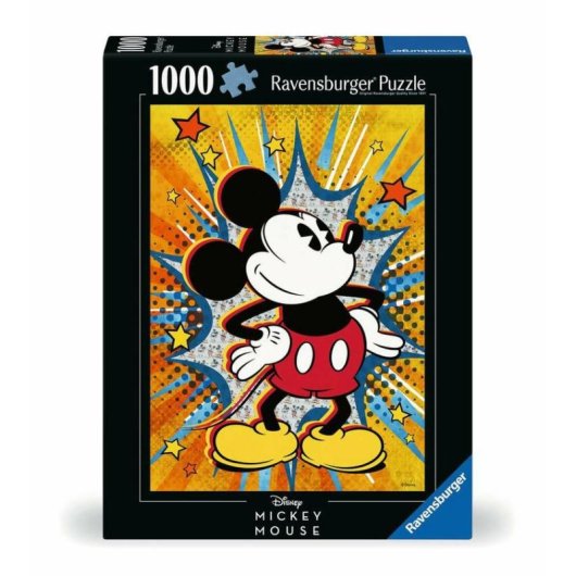 Puzzle Ravensburger Disney Retro Mickey 1000 peças