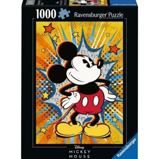 Puzzle Ravensburger Disney Retro Mickey 1000 peças