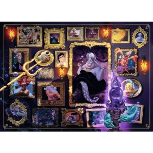Puzzle Ravensburger Villainous Ursula 1000 piezas Fantasía 14 años