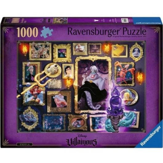 Puzzle Ravensburger Villainous Ursula 1000 piezas Fantasía 14 años