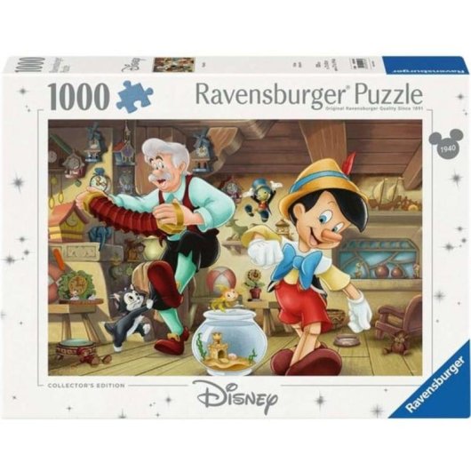 Puzzle Ravensburger Edizione Collezionista Disney Pinocho 1000 pezzi