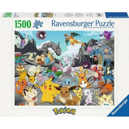 Puzzle Ravensburger Pokémon Classics 1500 peças