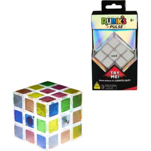Cubo de Rubik Pulse Spin Master com LED multicolor