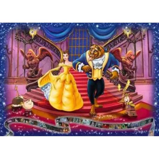 Puzzle Ravensburger Edición Coleccionista Disney La Bella y la Bestia 1000 piezas