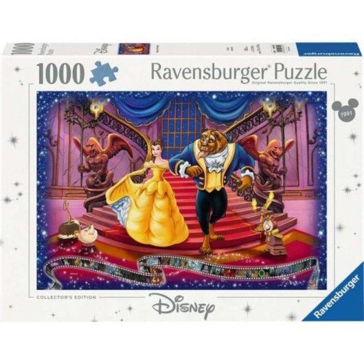 Puzzle Ravensburger Edición Coleccionista Disney La Bella y la Bestia 1000 piezas